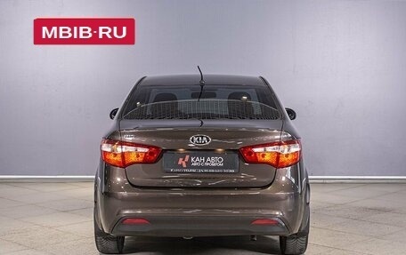 KIA Rio III рестайлинг, 2014 год, 1 042 100 рублей, 9 фотография