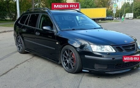 Saab 9-3 II рестайлинг, 2005 год, 910 000 рублей, 4 фотография