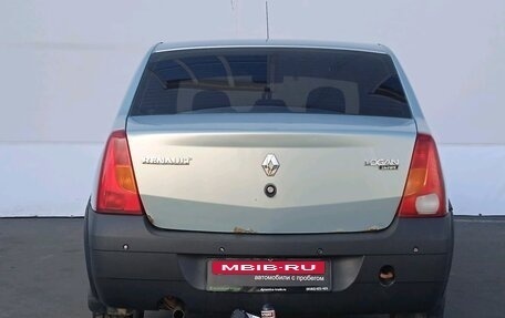 Renault Logan I, 2006 год, 277 000 рублей, 6 фотография