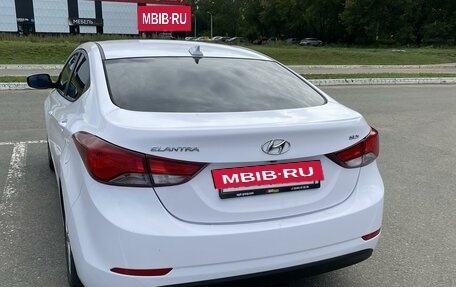 Hyundai Elantra V, 2014 год, 1 260 000 рублей, 9 фотография