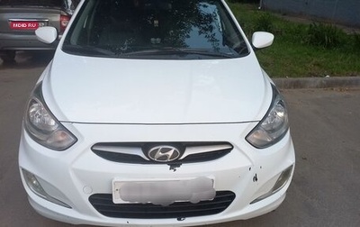 Hyundai Solaris II рестайлинг, 2012 год, 730 000 рублей, 1 фотография