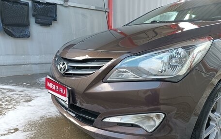 Hyundai Solaris II рестайлинг, 2015 год, 1 005 000 рублей, 23 фотография