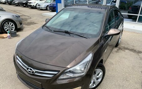 Hyundai Solaris II рестайлинг, 2015 год, 989 000 рублей, 19 фотография