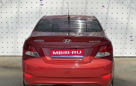 Hyundai Solaris II рестайлинг, 2012 год, 900 000 рублей, 6 фотография