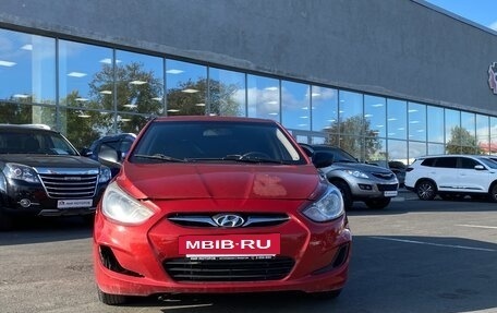 Hyundai Solaris II рестайлинг, 2012 год, 595 000 рублей, 2 фотография