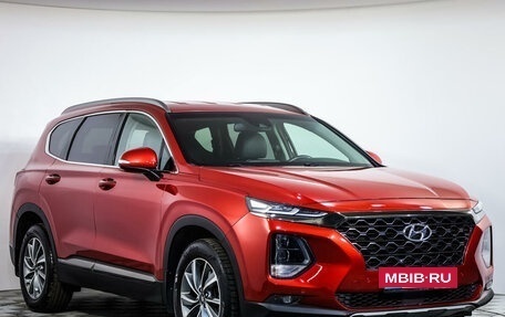 Hyundai Santa Fe IV, 2019 год, 3 289 000 рублей, 3 фотография