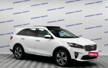 KIA Sorento III Prime рестайлинг, 2019 год, 3 199 000 рублей, 3 фотография