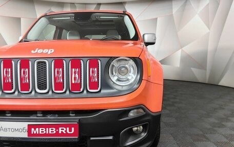 Jeep Renegade I рестайлинг, 2015 год, 1 747 000 рублей, 18 фотография