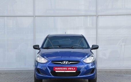 Hyundai Solaris II рестайлинг, 2012 год, 899 000 рублей, 4 фотография