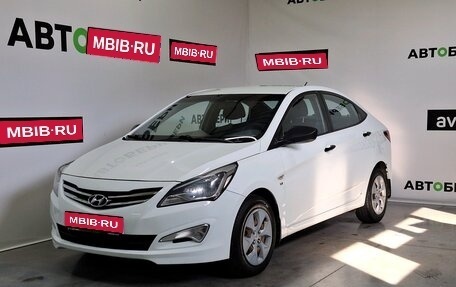 Hyundai Solaris II рестайлинг, 2014 год, 950 000 рублей, 1 фотография