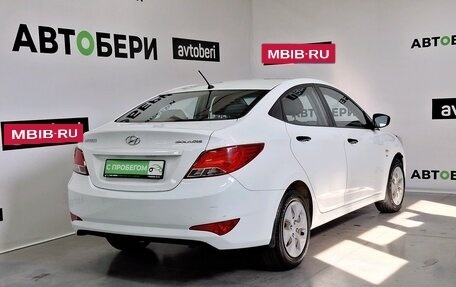 Hyundai Solaris II рестайлинг, 2014 год, 950 000 рублей, 10 фотография