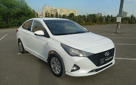 Hyundai Solaris II рестайлинг, 2021 год, 1 355 000 рублей, 3 фотография