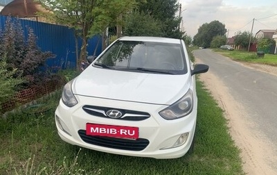 Hyundai Solaris II рестайлинг, 2012 год, 835 000 рублей, 1 фотография