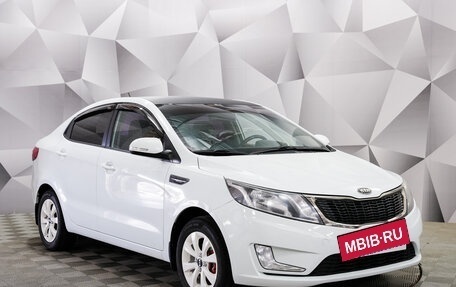 KIA Rio III рестайлинг, 2012 год, 885 000 рублей, 3 фотография