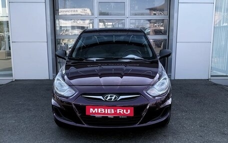 Hyundai Solaris II рестайлинг, 2011 год, 730 000 рублей, 2 фотография