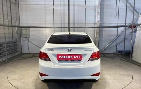 Hyundai Solaris II рестайлинг, 2014 год, 879 000 рублей, 6 фотография