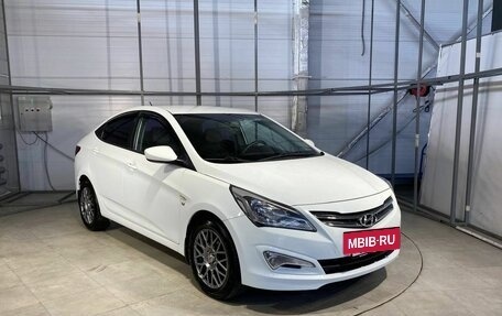 Hyundai Solaris II рестайлинг, 2014 год, 879 000 рублей, 3 фотография