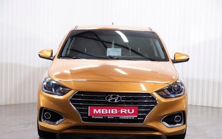 Hyundai Solaris II рестайлинг, 2017 год, 1 400 000 рублей, 3 фотография