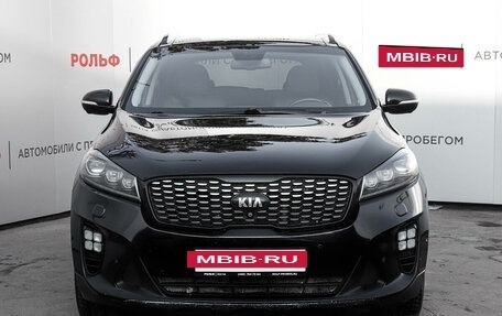 KIA Sorento III Prime рестайлинг, 2018 год, 2 949 000 рублей, 2 фотография