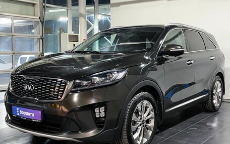 KIA Sorento III Prime рестайлинг, 2018 год, 3 165 000 рублей, 2 фотография