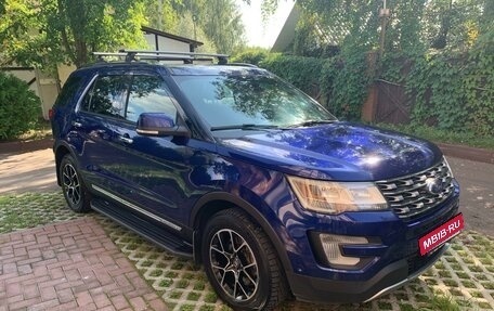 Ford Explorer VI, 2017 год, 3 490 000 рублей, 4 фотография