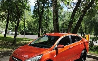 Hyundai Solaris II рестайлинг, 2011 год, 715 000 рублей, 1 фотография