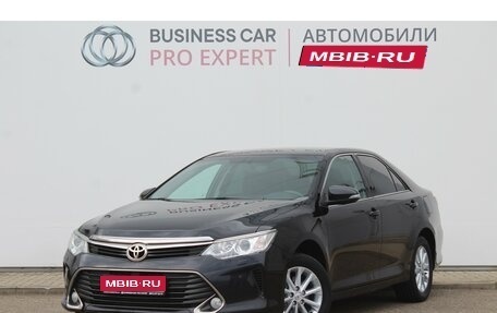 Toyota Camry, 2016 год, 2 371 000 рублей, 1 фотография