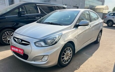 Hyundai Solaris II рестайлинг, 2011 год, 825 000 рублей, 1 фотография