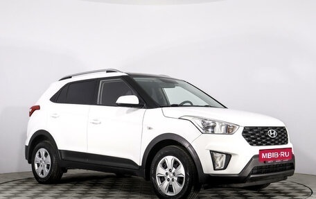 Hyundai Creta I рестайлинг, 2021 год, 1 997 555 рублей, 3 фотография