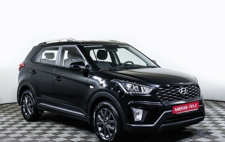 Hyundai Creta I рестайлинг, 2021 год, 2 147 000 рублей, 3 фотография