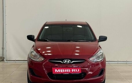 Hyundai Solaris II рестайлинг, 2012 год, 845 000 рублей, 3 фотография