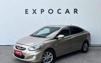 Hyundai Solaris II рестайлинг, 2011 год, 880 000 рублей, 1 фотография