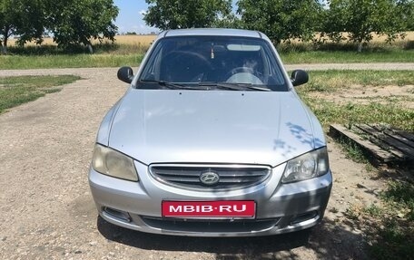 Hyundai Accent II, 2007 год, 440 000 рублей, 1 фотография