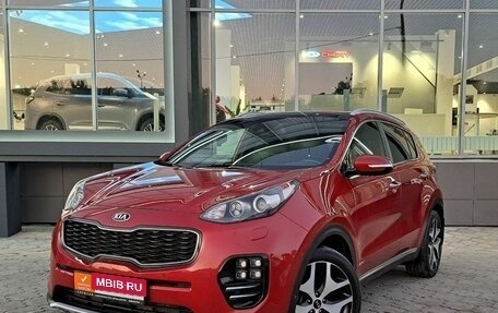 KIA Sportage IV рестайлинг, 2016 год, 2 486 000 рублей, 1 фотография