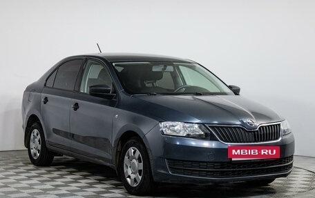 Skoda Rapid I, 2016 год, 889 000 рублей, 3 фотография