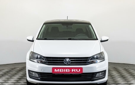 Volkswagen Polo VI (EU Market), 2016 год, 1 528 300 рублей, 2 фотография