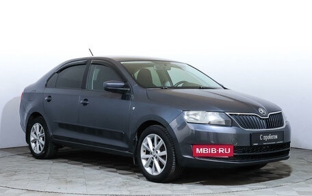 Skoda Rapid I, 2015 год, 1 360 000 рублей, 3 фотография