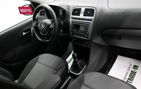 Volkswagen Polo VI (EU Market), 2016 год, 1 395 000 рублей, 13 фотография