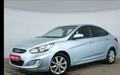 Hyundai Solaris II рестайлинг, 2011 год, 800 000 рублей, 1 фотография