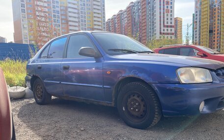 Hyundai Accent II, 2001 год, 170 000 рублей, 7 фотография