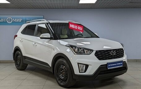 Hyundai Creta I рестайлинг, 2021 год, 2 615 000 рублей, 3 фотография