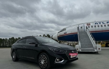 Hyundai Solaris II рестайлинг, 2017 год, 1 700 000 рублей, 5 фотография