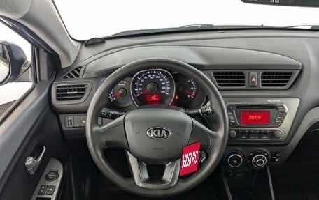 KIA Rio III рестайлинг, 2013 год, 1 190 000 рублей, 25 фотография