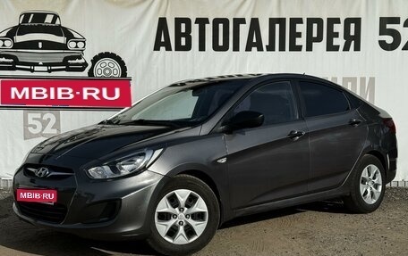 Hyundai Solaris II рестайлинг, 2011 год, 750 000 рублей, 1 фотография