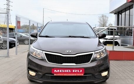 KIA Rio III рестайлинг, 2015 год, 1 149 000 рублей, 2 фотография