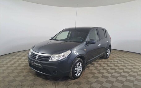 Renault Sandero I, 2010 год, 635 000 рублей, 1 фотография