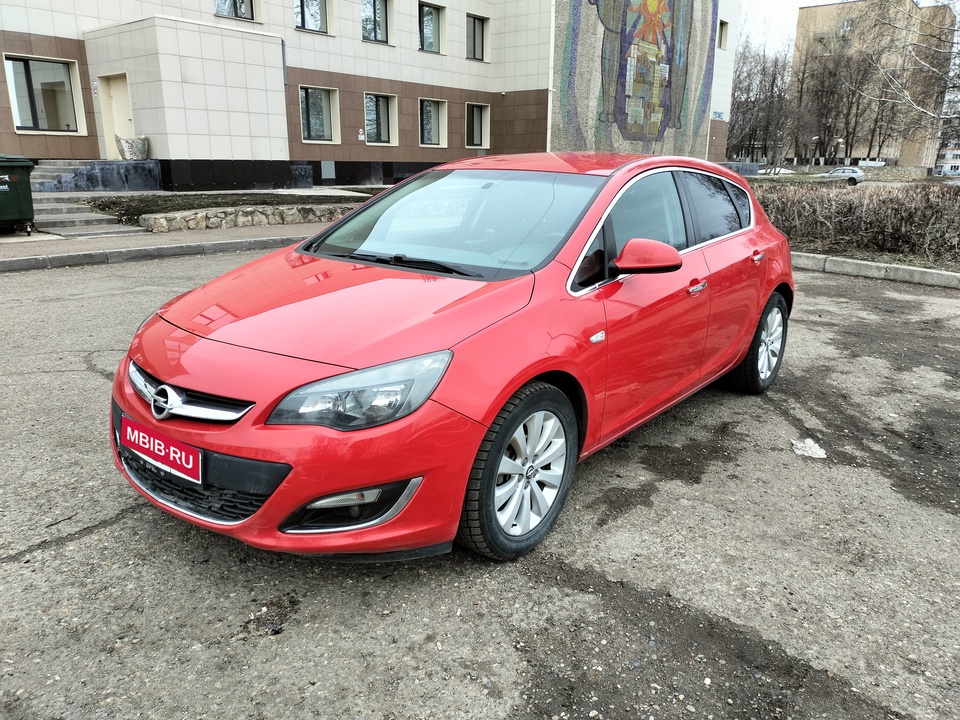 Opel Astra J рестайлинг, 2014 год, 800 000 рублей, 8 фотография