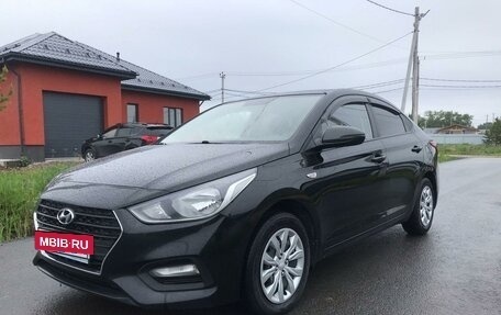 Hyundai Solaris II рестайлинг, 2017 год, 1 320 000 рублей, 3 фотография