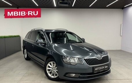 Skoda Superb III рестайлинг, 2013 год, 1 430 000 рублей, 2 фотография