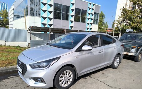 Hyundai Solaris II рестайлинг, 2018 год, 1 550 000 рублей, 9 фотография